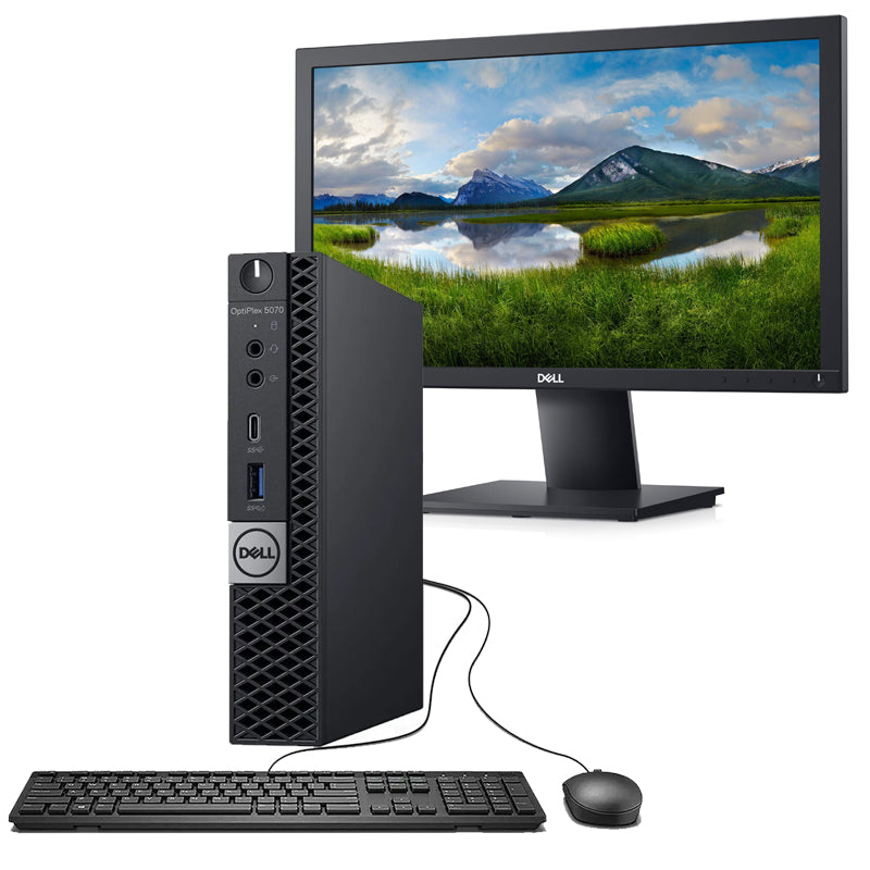CPU DELL TINY 5070 con Monitor
