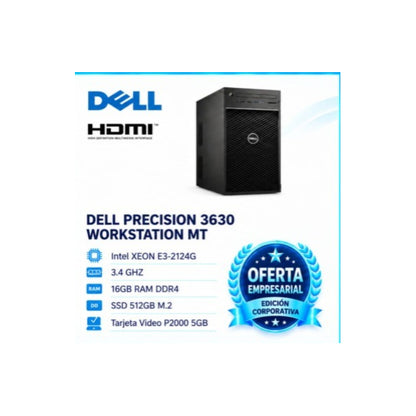 DELL PRECISION 3630 WORKSTATION MT