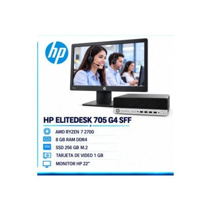 HP ELITEDESK 705 G4 SFF | AMD Ryzen
