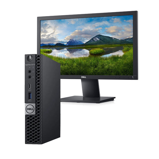 CPU DELL TINY 5070 Ci5 con Monitor | 9TH